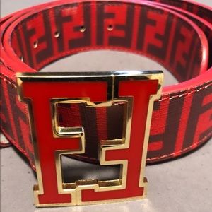 Fendi Zucca Belt